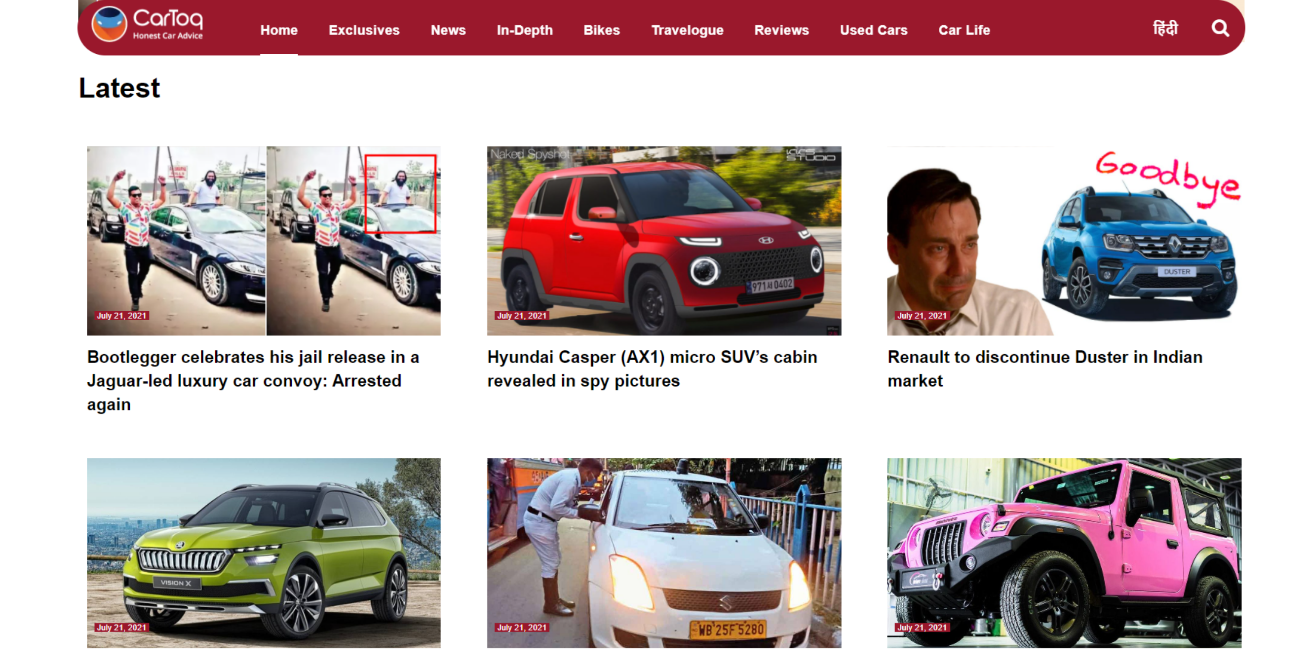 Best 24 Car Blogs CartoQ