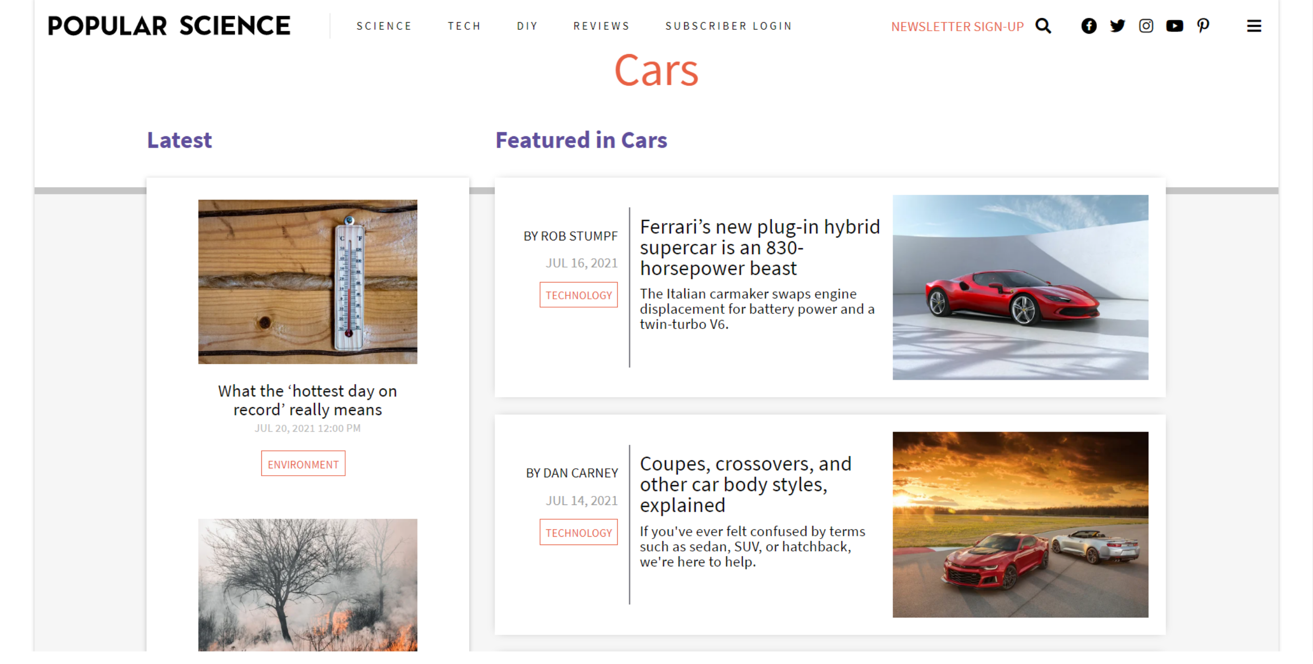 Best 24 Car Blogs Popular Science