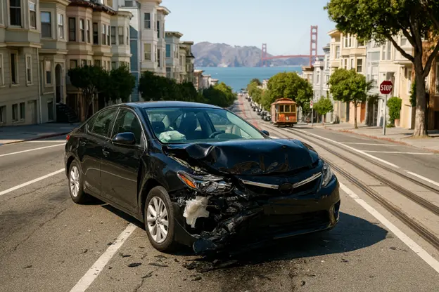 Uninsured Car After in SanFrancisco