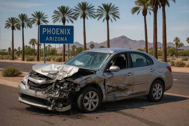 Uninsured car in the Arizona