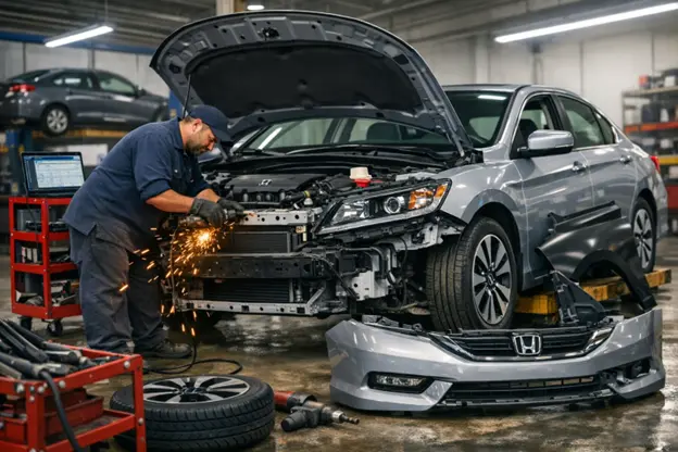Car repair estimate for make and model