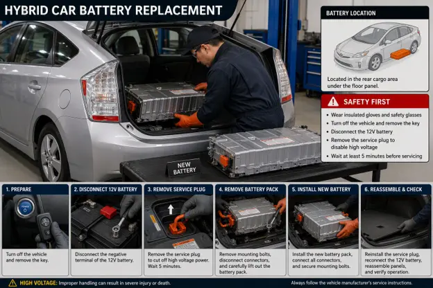 Cost to Replace Hybrid Car Battery