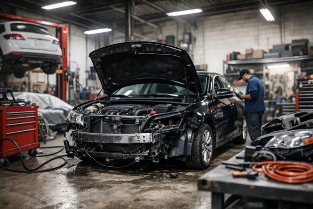 Repair estimate after an accident