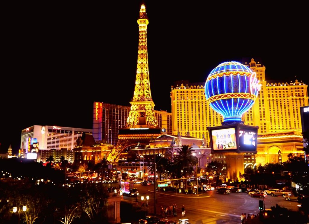 Las Vegas Skyline for Cash For Cars Las Vegas Location page on CashForCars.com